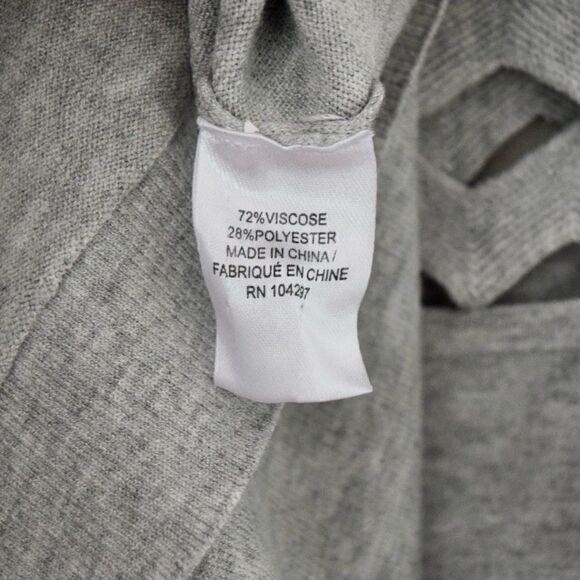 MILLY Top, Heather Gray, Size Small - Picture 8 of 8